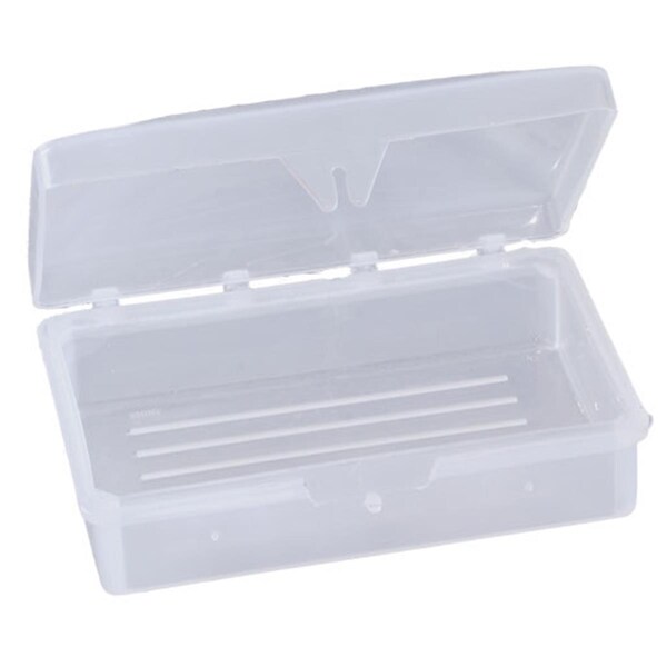 New World Imports Hinged Soap Dishes - Clear, 100Pk - NWI-SD3-100