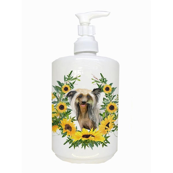 Carolines Treasures Chinese Crested Ceramic Soap Dispenser - CK2851SOAP