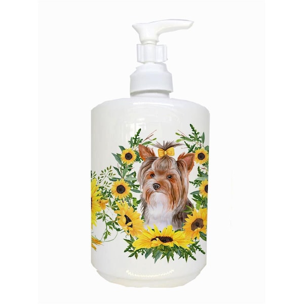 Carolines Treasures Yorkshire Terrier No.2 Ceramic Soap Dispenser - CK2915SOAP