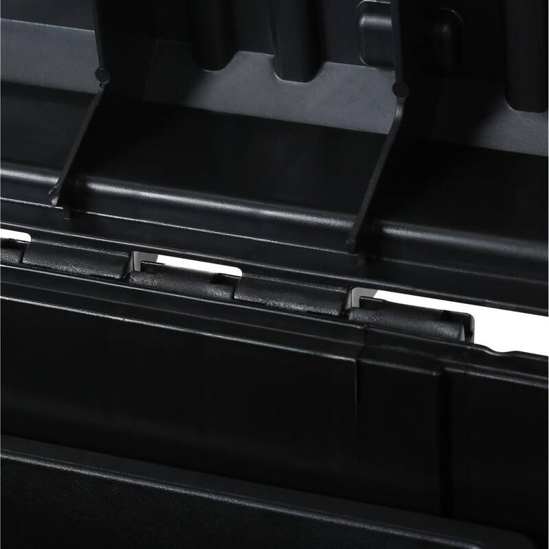 DEWALT TSTAK Stackable Utility Cart and TSTAK VI 17 in. Stackable Deep Tool Storage Box - DWST17889W17806