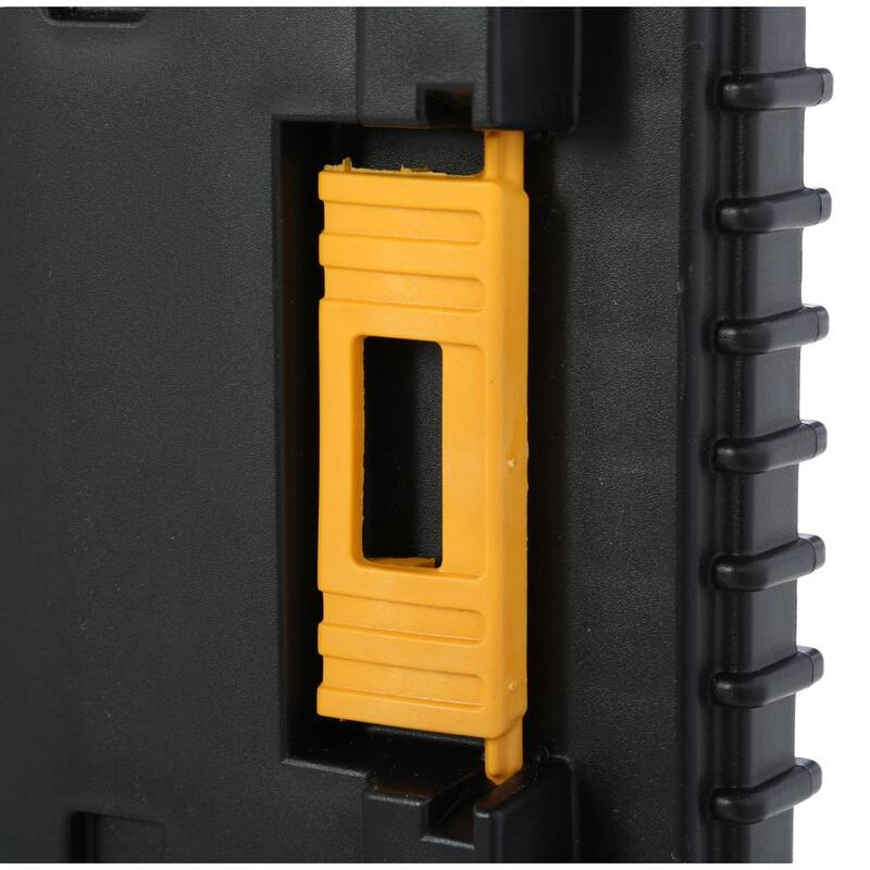 DEWALT TSTAK Stackable Utility Cart and TSTAK VI 17 in. Stackable Deep Tool Storage Box - DWST17889W17806