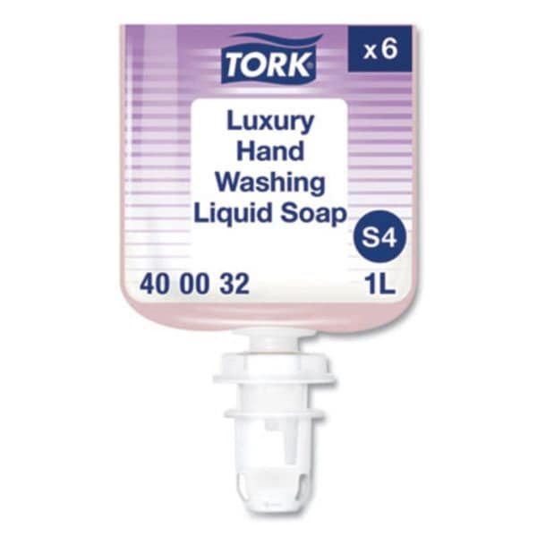 Kd Estanteria 1 Liter Tork Luxury Liquid Soap, Soft Rose Scent, 6PK - KD3750095
