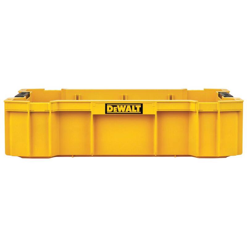 DEWALT TOUGHSYSTEM 2.0 22 in. Large Tool Box and (2) TOUGHSYSTEM 2.0 Deep Tool Trays - DWST08300W81202