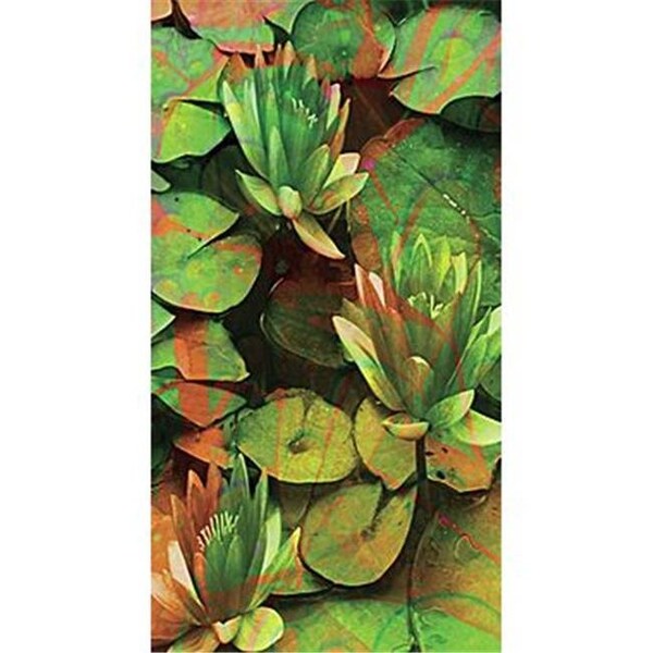 Versatraction VersaTraction's Kahuna Grip Bathmat - Water Lillies - KG-RTWTRLLY