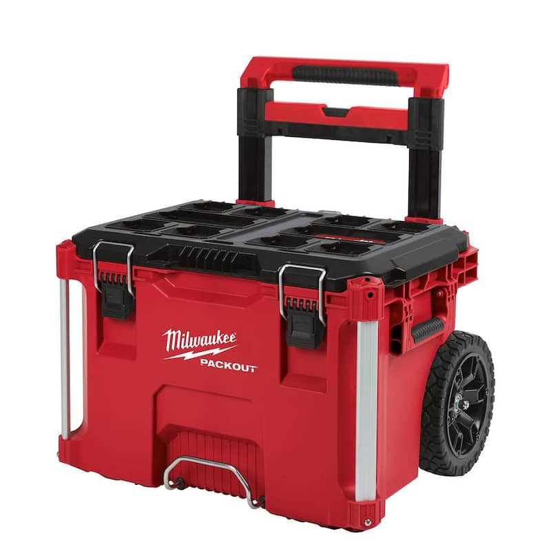 Milwaukee PACKOUT 22 in. Rolling Tool Box and 19 in. Tool Tray - 48-22-8426-8045