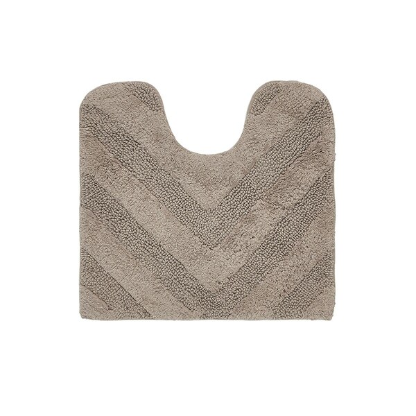 Better Trends Hugo Collection 100% Cotton 20' x 20' Contour Bath Rug in Sand - BAHG2020SD