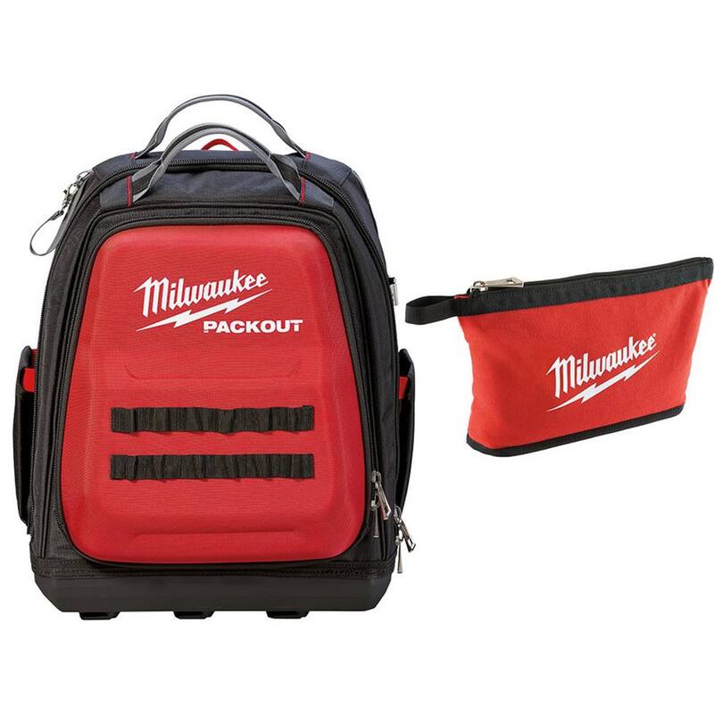 Milwaukee 15 in. PACKOUT Tool Backpack with Tool Bag - 48-22-8301-48-22-8180