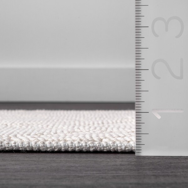 Nuloom Ethan Textured Trellis Bath Mat 2ft 2in x 3ft 9in - PSKO05B-22039