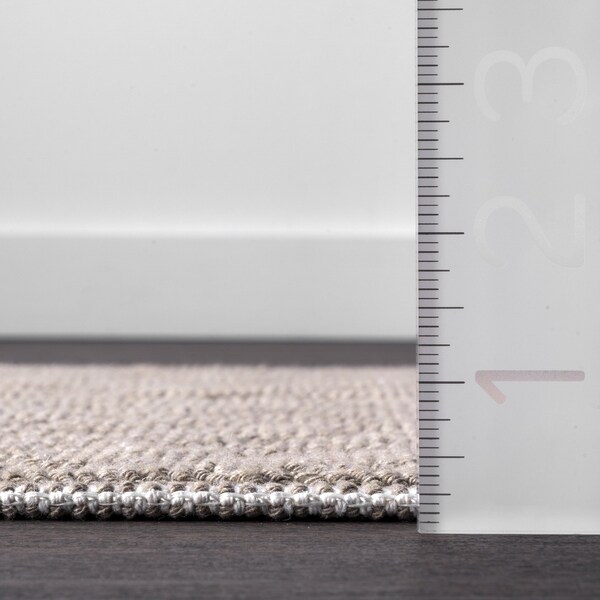 Nuloom Blaise Modern Diamonds Bath Mat 1ft 9in x 2ft 10in - PSKO08C-190210