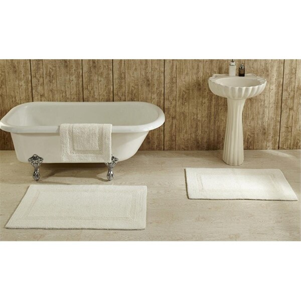 Convenience Concepts Lux Bathrug, Ivory - 24 x 40 in. - HI2635442