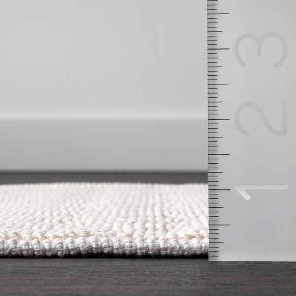 Nuloom Blaise Modern Diamonds Bath Mat 1ft 9in x 2ft 10in - PSKO08B-190210