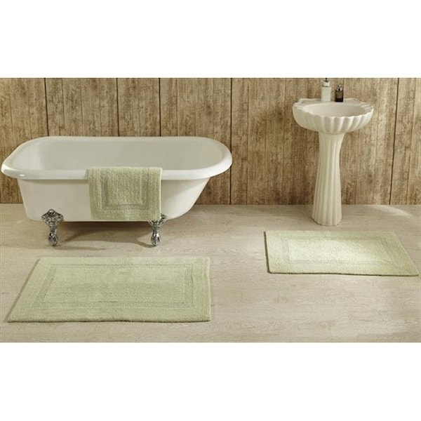 Better Trends Better Trends BALU1724SA Lux Bathrug; Sage - 17 x 24 in. Set of 2 - BALU1724SA