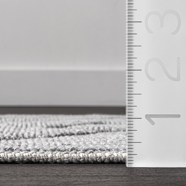 Nuloom Hudson Abstract Maze Bath Mat 1ft 5in x 2ft - PSKO02A-1502