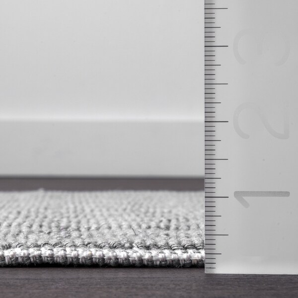Nuloom Blaise Modern Diamonds Bath Mat 2ft 2in x 3ft 9in - PSKO08A-22039