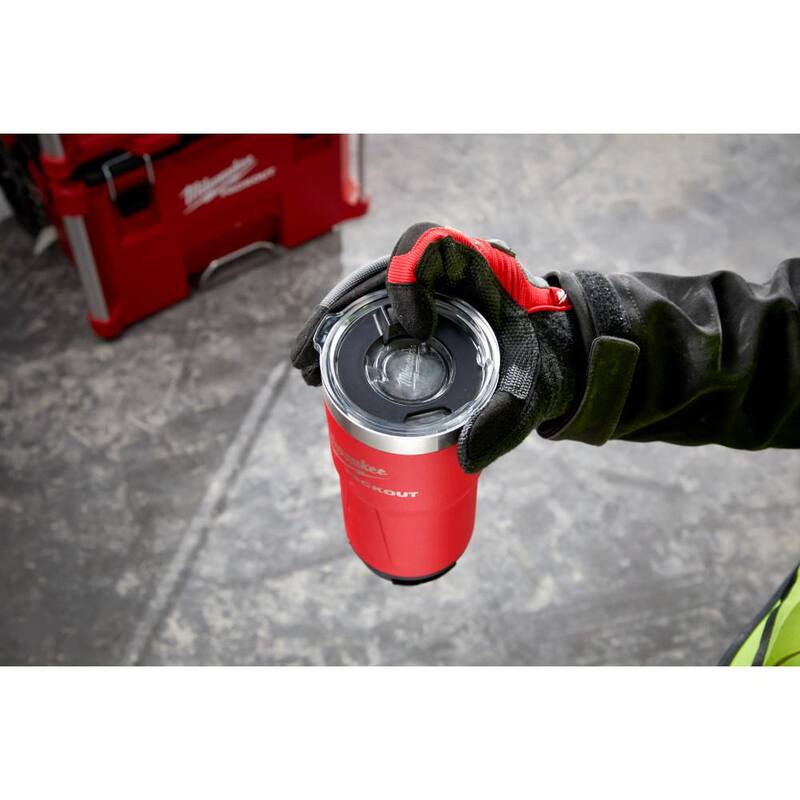 Milwaukee PACKOUT Red 20 oz. Tumbler 2PK - 48-22-8392R-48-22-8392R