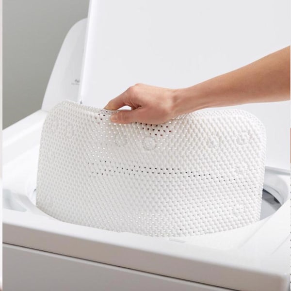 Duck Brand Duck Softex 17 in. L X 36 in. W White Polypropylene Bath Mat Latex Free - 393477