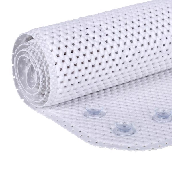 Duck Brand Duck Softex 17 in. L X 36 in. W White Polypropylene Bath Mat Latex Free - 393477