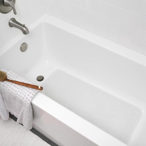 Duck Brand Duck Softex 17 in. L X 36 in. W White Polypropylene Bath Mat Latex Free - 393477