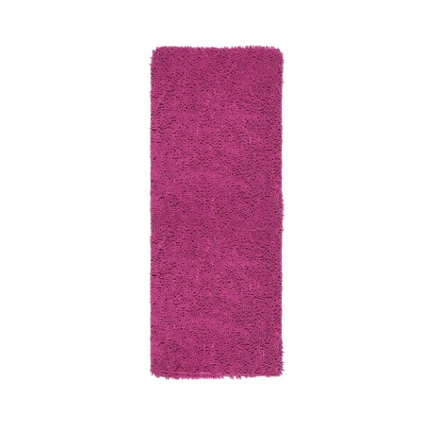 Hastings Home Hastings Home Memory Foam Shag Bath Mat 2-feet by 5-feet - Pink - 755846DLQ