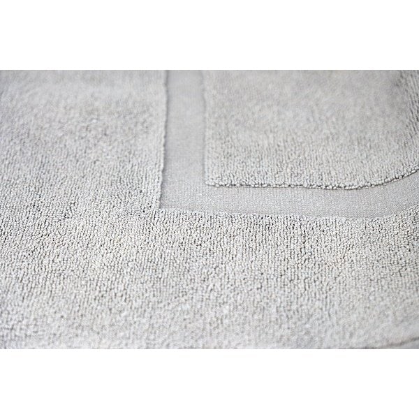 Martex Bath Mat, 34 in L, Gray - 7135316
