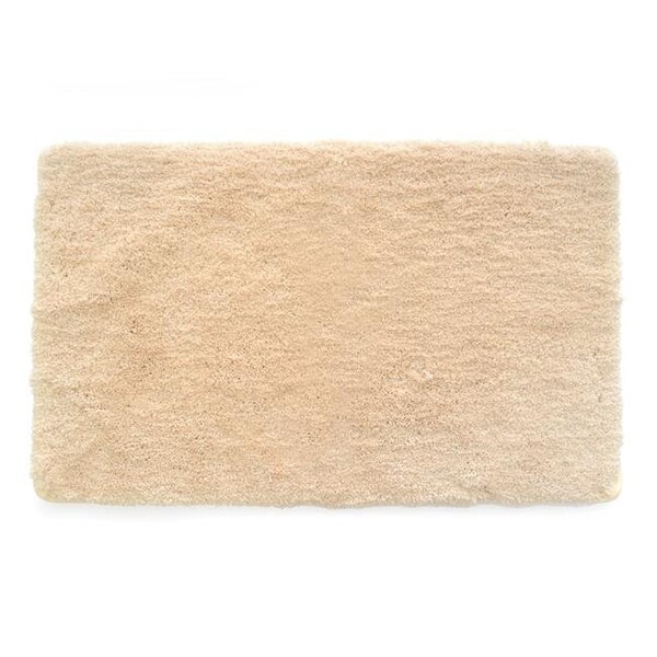 Stephan Roberts Home Stephan Roberts Home 34N-TSH41-12 21 x 34 in. Ultra Plush Polyester Shaggy Bath Mat - Cream - 34N-TSH41-12