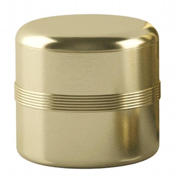 Nusteel NuSteel JW1H NuSteel Jewel Gold Finish Cotton Jar - JW1H
