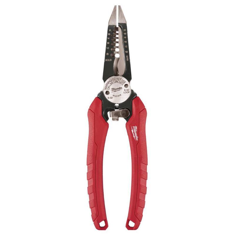 Milwaukee 15 in. PACKOUT Tool Duffle Bag with 6-in-1 Wire Strippers Pliers and Screwdriver Set (10-Piece) - 48-22-8321-48-22-2718-48-22-3079