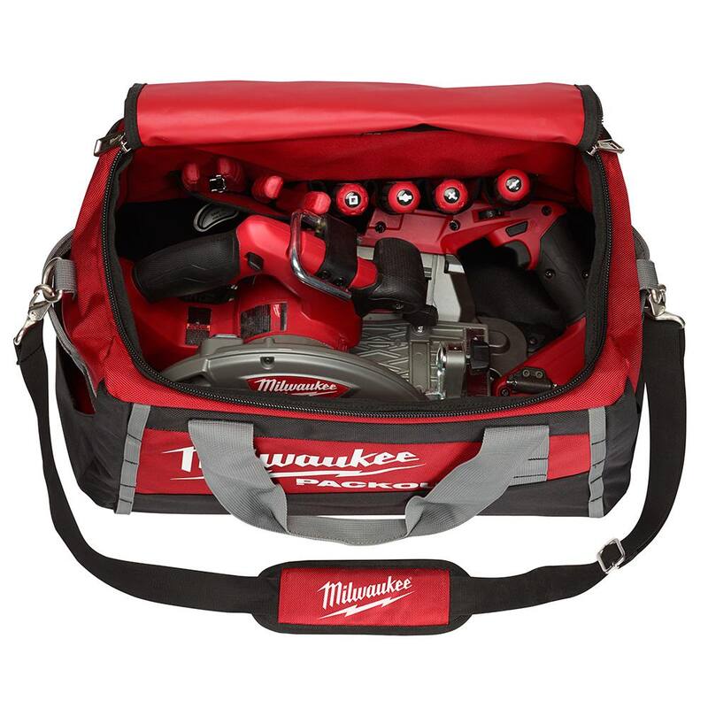 Milwaukee 20 in. PACKOUT Tool Bag/Tote with 6-in-1 Wire Stripper Pliers - 48-22-8322-48-22-3079