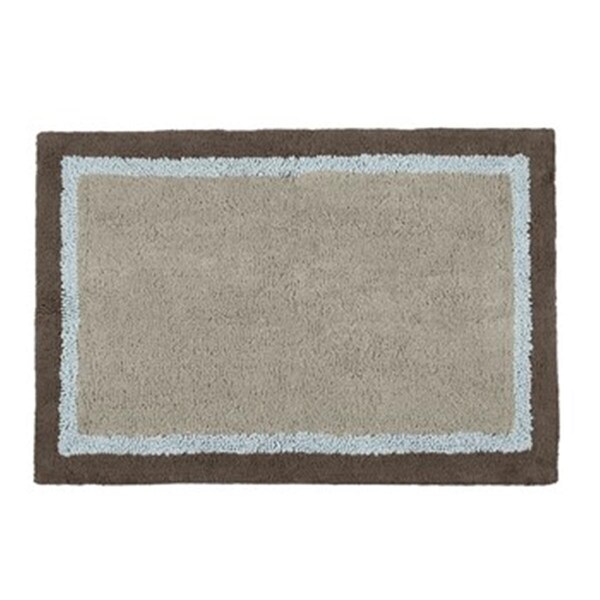 Madison Park Amherst Bath Rug, Blue - 20 x 30 in. - MP72-1048
