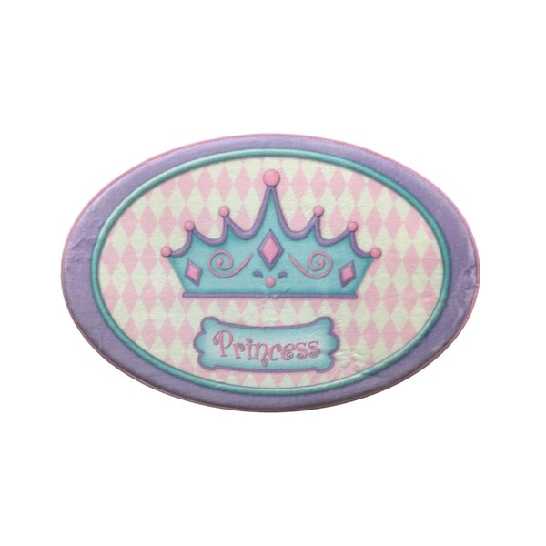 Borders Unlimited Princess Camryns Crown Bathroom Mat - 90015
