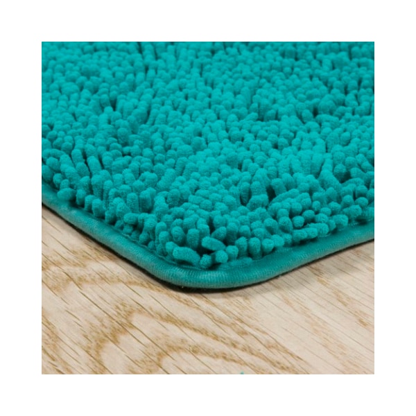 Hastings Home Hastings Home 2 Piece Memory Foam Shag Bath Mat - Seafoam - 106491OCE