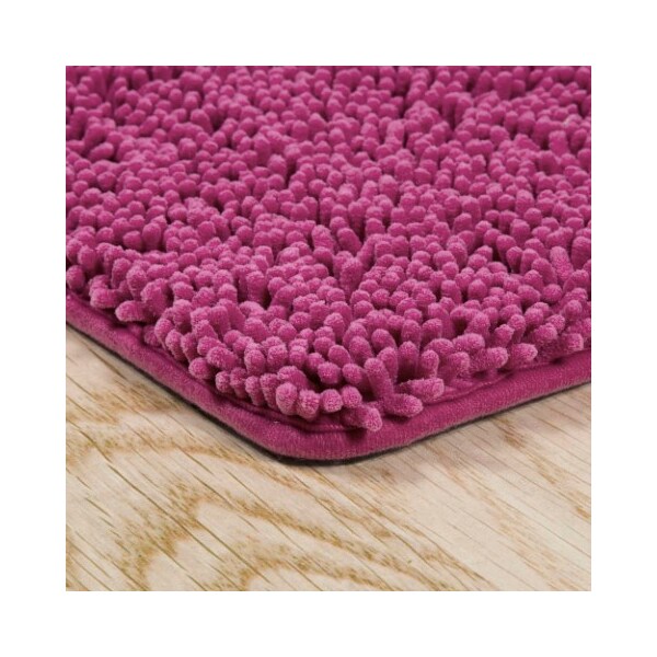 Hastings Home Hastings Home 2 Piece Memory Foam Shag Bath Mat - Pink - 723399KXQ