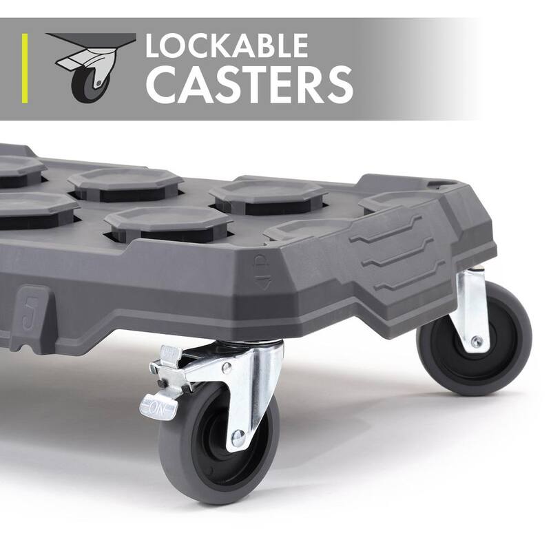 RYOBI LINK Rolling Base with ONE+ 18V LINK Cordless 3 Gal. Wet/Dry Vacuum Kit with 4.0 Ah Battery and 18V Charger - STM204-PCL734K