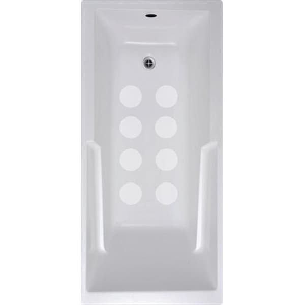 Versatraction VersaTractiion's Kahuna Grip 4 in. x 4 in. Circle Mat in Cream - Pack of 8 - NSM-CIR4CRM