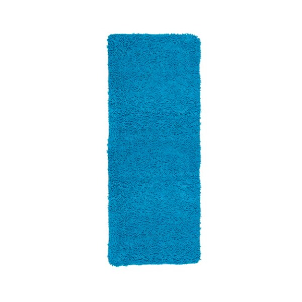 Hastings Home Hastings Home Memory Foam Shag Bath Mat 2-feet by 5-feet - Blue - 811400WUL