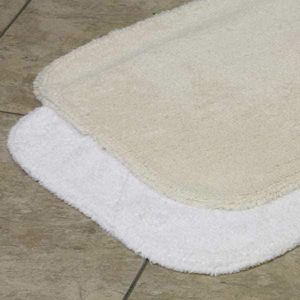 Lacey Mills Bath Rug, Essence, 17x24, 19 oz., White - 08285STK