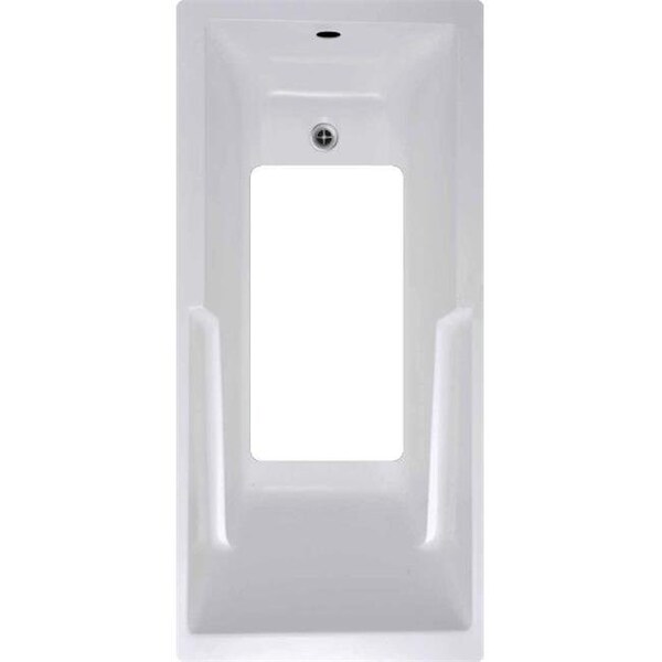 Versatraction VersaTraction's Kahuna Grip Bathmat - White - CAZA-WHT1