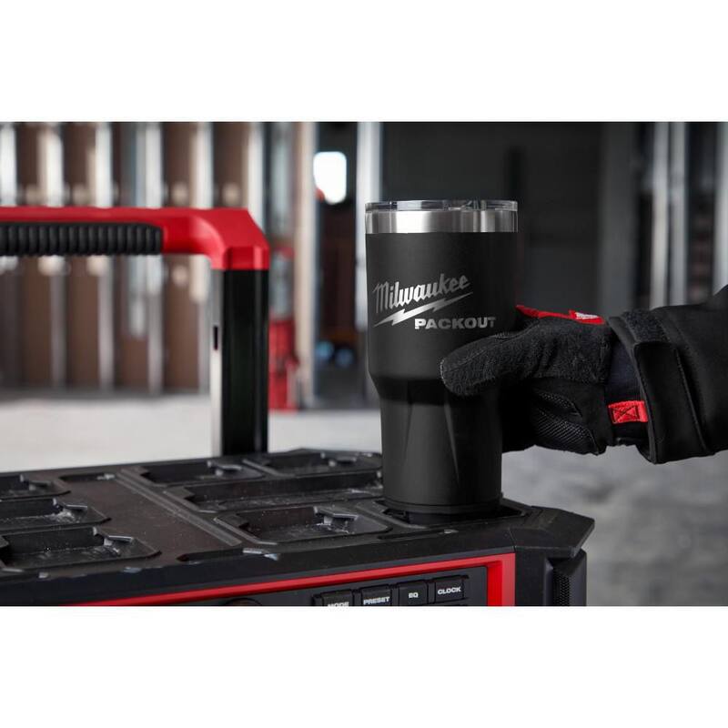 Milwaukee PACKOUT Black 30 oz. Tumbler 2PK - 48-22-8393B-48-22-8393B