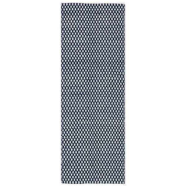 Safavieh 5 x 8 ft. Medium Rectangle Boston Hand Woven Bath Mats- Navy - BOS685D-5