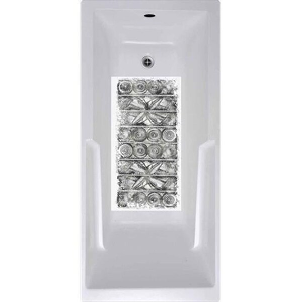 Versatraction VersaTraction's Kahuna Grip Bathmat - Black Tiles - CAZA-BTLS1