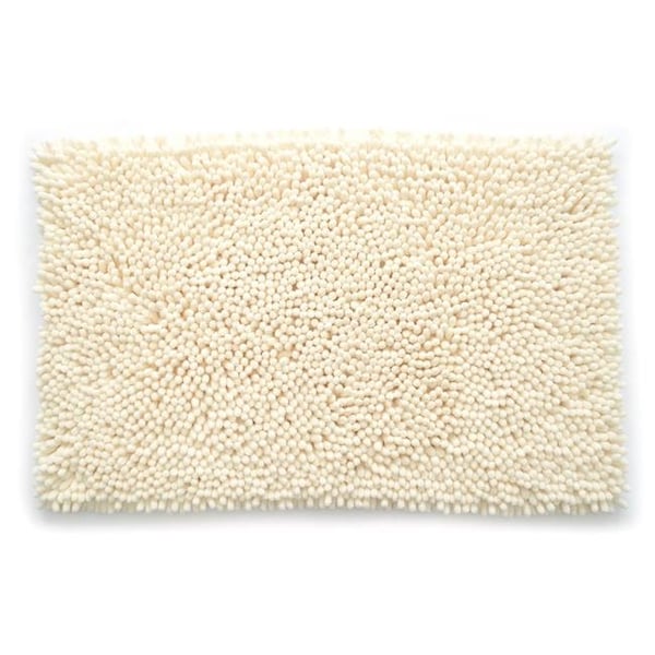 Stephan Roberts Home Stephan Roberts Home 34N-CHN701-12 21 x 34 in. Ultra Plush Jumbo Chenille Bath Mat - Cream - 34N-CHN701-12