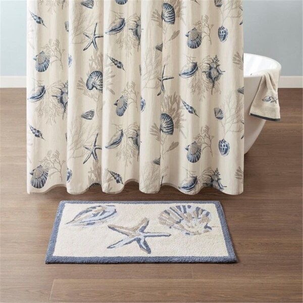 Madison Park 24 x 60 in. Bayside Tufted Runner, Blue - MP72-5843
