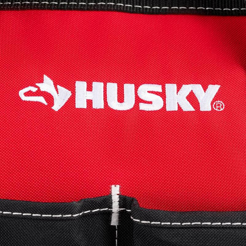 Husky 18 in. 14 Pocket Zippered Tool Bag - HD60018-TH