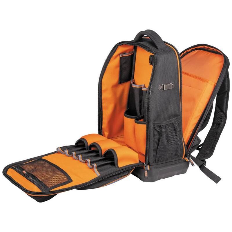 Klein Tools Tradesman Pro 20 in. XL Tech Tool Bag Backpack, 28 Pockets - 62805BPTECH