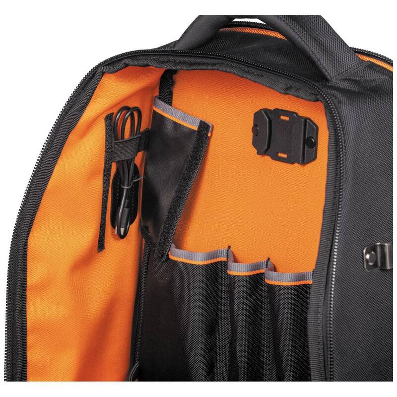 Klein Tools Tradesman Pro 20 in. XL Tech Tool Bag Backpack, 28 Pockets - 62805BPTECH