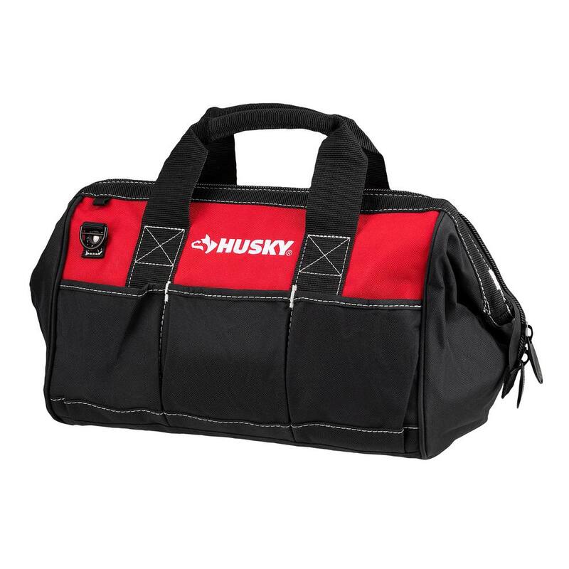 Husky 15 in. 8 Pocket Zippered Tool Bag - HD60015-TH