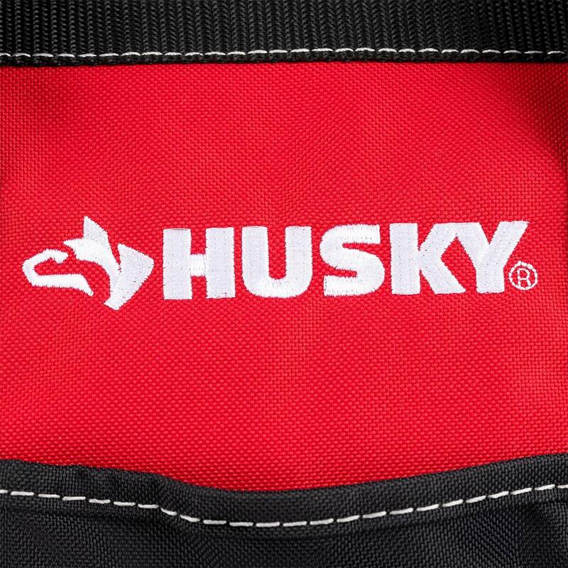 Husky 15 in. 8 Pocket Zippered Tool Bag - HD60015-TH