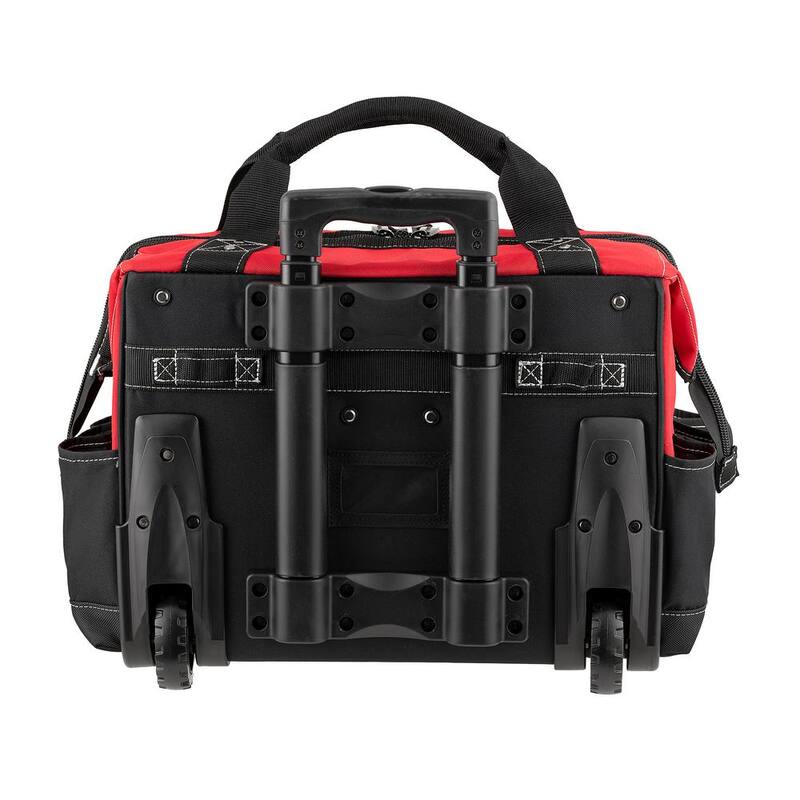Husky 18 in. 18 Pocket Rolling Tool Bag - HD65018-TH