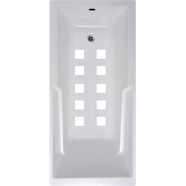 Versatraction VersaTractiion's Kahuna Grip 3 in. x 3 in. Squares Mat in White - Pack of 10 - NSM-SQR3WHT