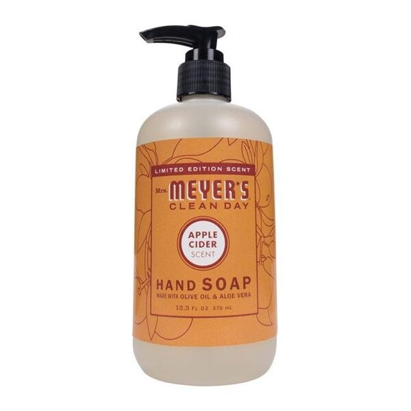 Mrs. Meyers Clean Day Mrs. Meyers Clean Day 9606120 Clean Day Apple Cider Scent Liquid Hand Soap; Case of 6 - 9606120